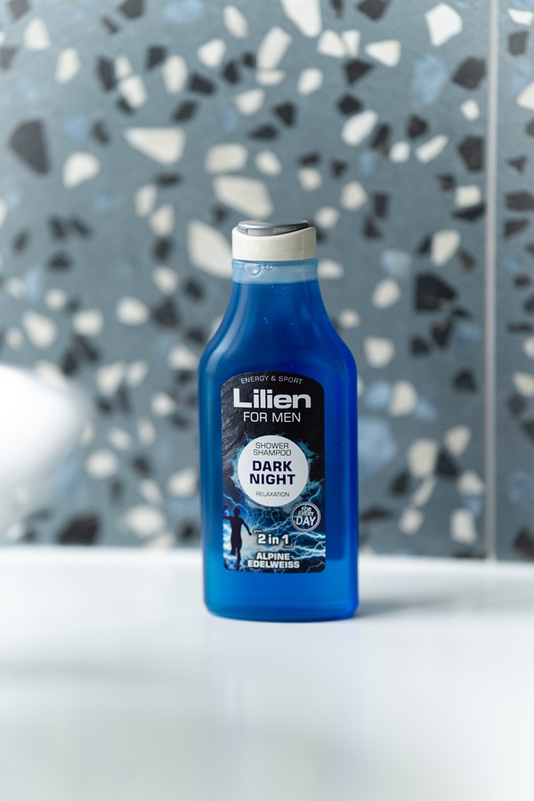 Lilien pansky sprchovy gel a sampon 2v1 - Dark Night 350 ml