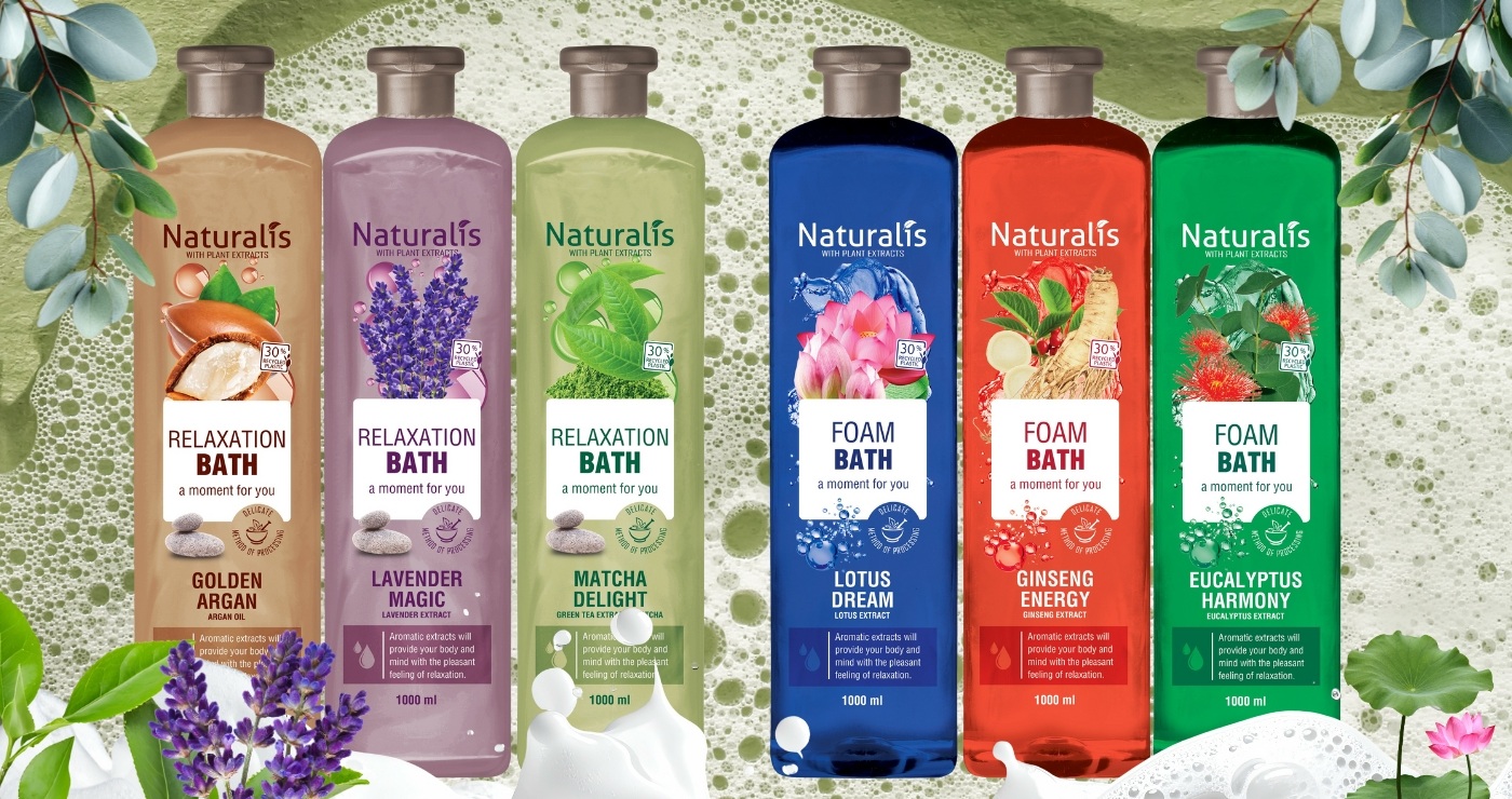 Relaxační lázně a pěnivé koupele