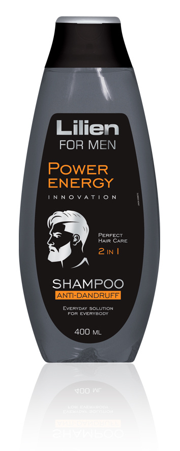 8595196906417 Lilien vlasový šampon For Men proti lupům