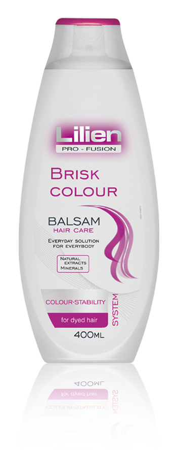 8595196906424 Lilien balzám a kondicionér Brisk Colour