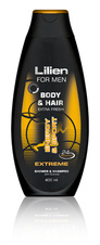 Lilien sprchový gel a šampon pro muže 2v1 Extreme