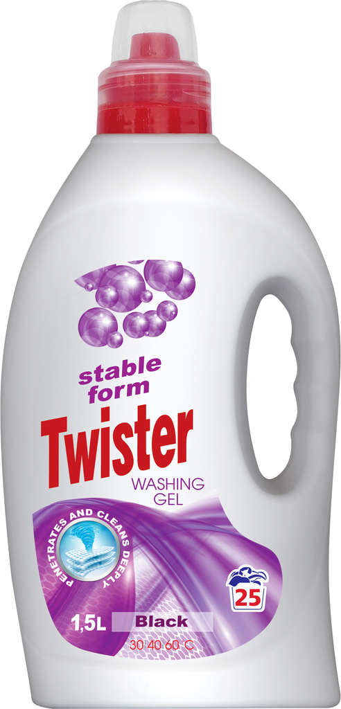 8596048004886 Twister tekutý prací gel Stable Form na tmavé prádlo