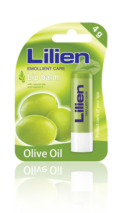 8596048001786  Lilien balzám na rty - Olivový olej 