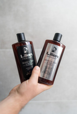 8596048004329 Lilien MEN-ART Pánský sprchový šampon - Beard & Hair & Body Shampoo - Black