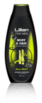 Lilien sprchový gel a šampon pro muže 2v1 All-Out
