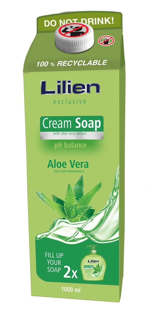 8596048011068 R-Pack Lilien liquid soap Aloe Vera 1000ml