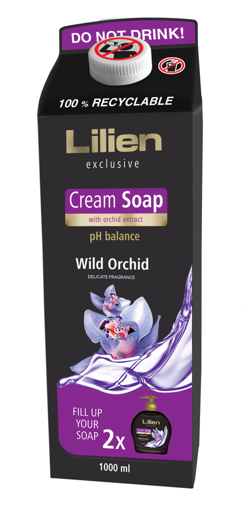 8596048010955 R-Pack Lilien liquid soap Wild Orchid 1000ml