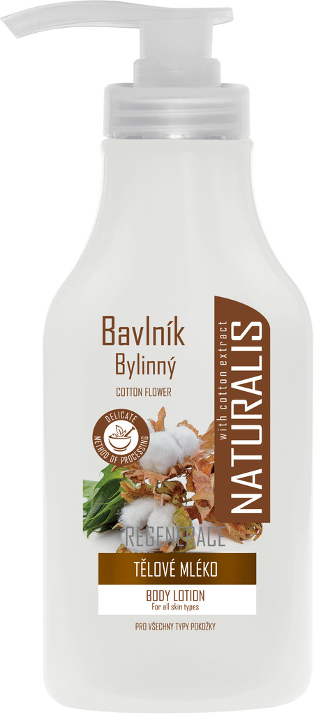 8596048010795 Naturalis Body Lotion Cotton Plant 350ml