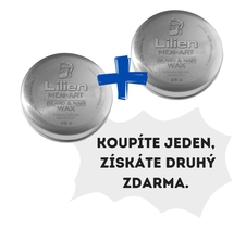Lilien MEN-ART vosk na vlasy a vousy - White 45 g