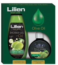 Lilien Body Care Olive Oil - dárková sada kosmetiky s olivovým olejem