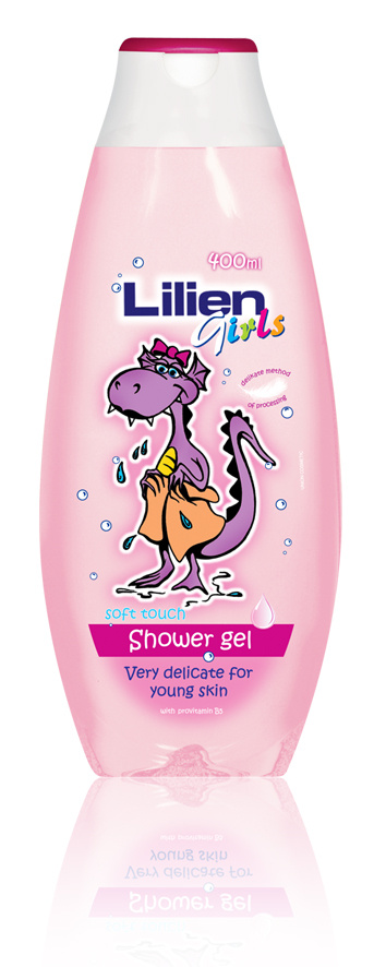 8596048002349 Lilien dětský sprchový gel pro dívky