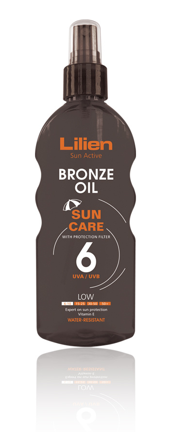 8596048002868  Lilien Sun Active opalovací olej OF 6 