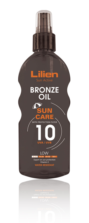 8596048002875 Lilien Sun Active opalovací olej OF 10