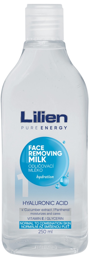 Lilien odličovací mléko - Kyselina Hyaluronová