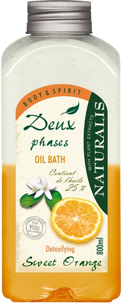 Naturalis dvousložková pěna do koupele - Sladký pomeranč