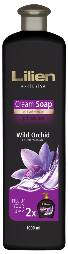 Lilien krémové tekuté mýdlo- Orchidej 1000 ml