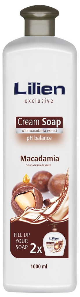Lilien krémové tekuté mýdlo - Makadam 1000 ml