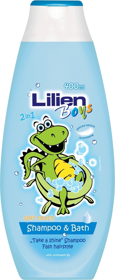 Lilien dětský šampon & pěna 2v1 pro chlapce