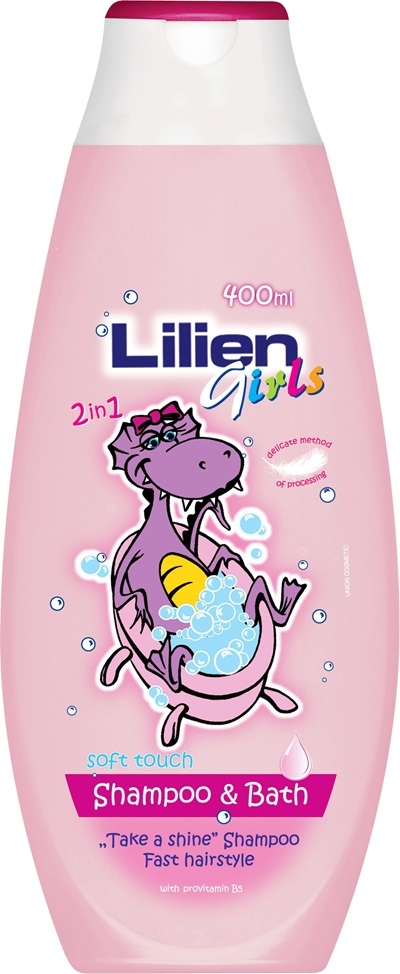 Lilien dětský šampon & pěna 2v1 pro dívky