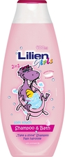Lilien dětský šampon & pěna 2v1 pro dívky 400 ml
