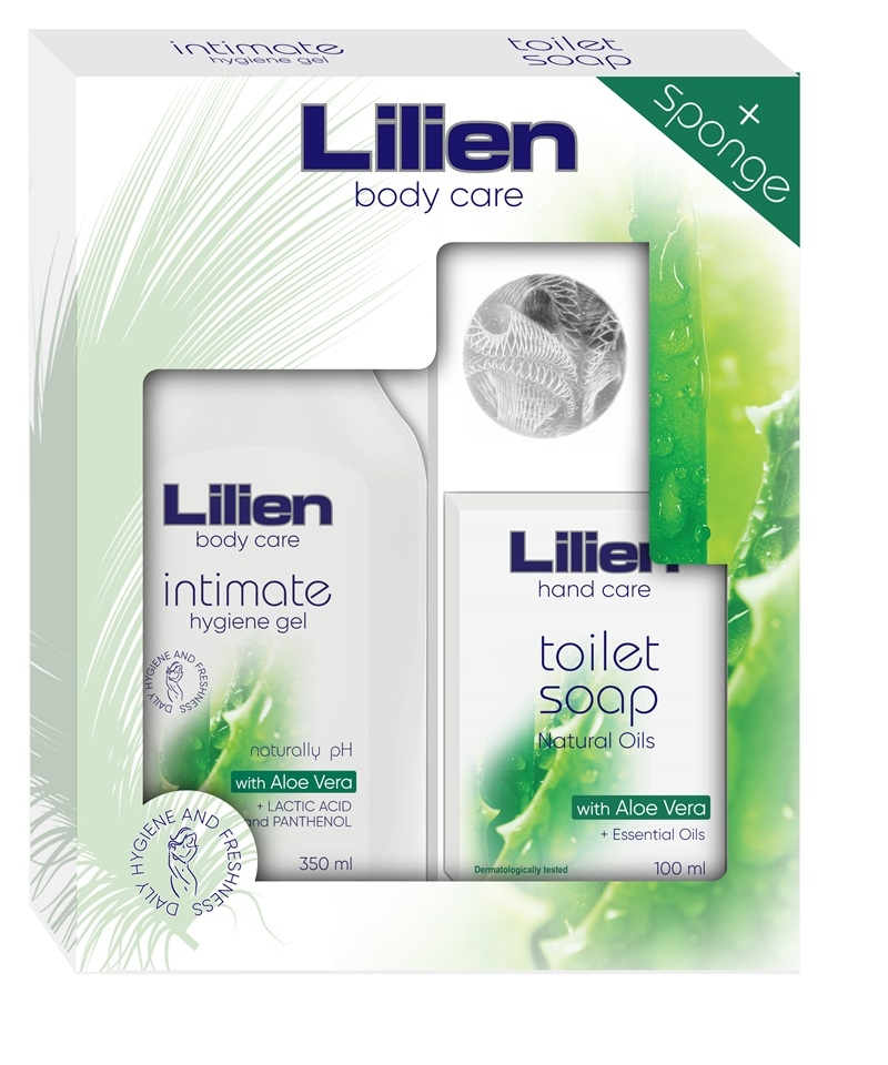 Lilien dárková sada intimní kosmetiky s aloe vera
