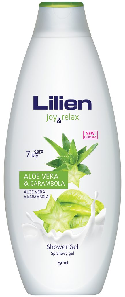 Lilien krémový sprchový gel Karambola & Aloe Vera