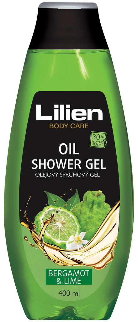 Lilien olejový sprchový gel - Bergamot a Limetka