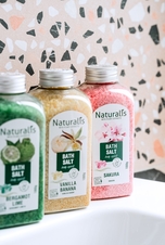 Naturalis koupelová sůl - Limetka a Bergamot