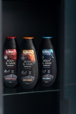 Lilien Pánský sprchový gel a šampon 2v1 - Dark Red