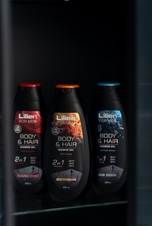 Lilien Pánský sprchový gel a šampon 2v1 - Dark Red
