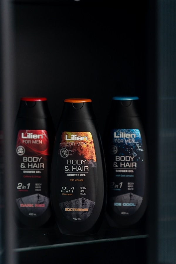 Lilien pánský sprchový gel a šampon 2v1 - Extreme 400 ml | UNION COSMETIC  s.r.o.