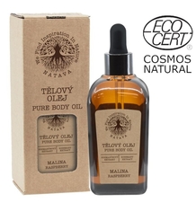 NATAVA Tělový olej - Malina 100 ml