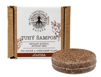 NATAVA Tuhý šampon Jojoba 20 g - cestovní balení