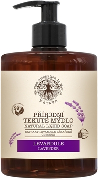 NATAVA Přírodní tekuté mýdlo - Levandule 500 ml