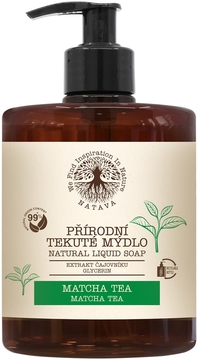 NATAVA Přírodní tekuté mýdlo - Matcha Tea 500 ml