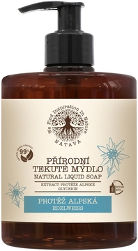 NATAVA Přírodní tekuté mýdlo - Protěž alpská 500 ml