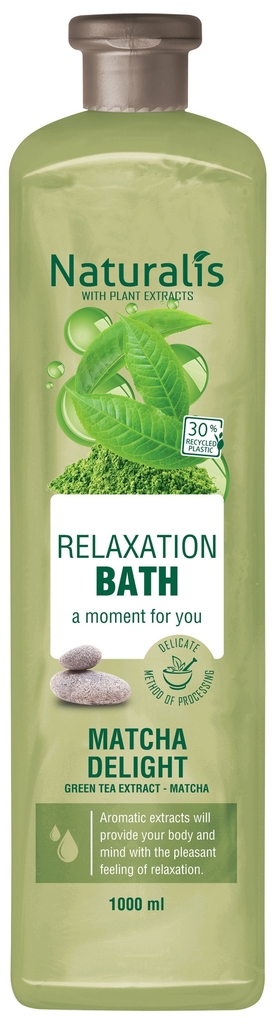 Naturalis relaxační lázěň - Matcha Delight 1000 ml