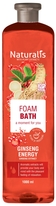 Naturalis pěnivá koupel Ginseng Energy 1000 ml