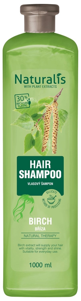 Naturalis šampon Bříza - pro suché vlasy 1000 ml