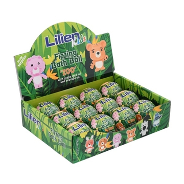 Lilien Kids šumivá koule do koupele s překvapením 140 g