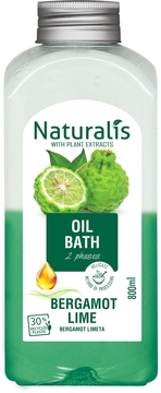 Naturalis dvoufázová olejová pěna Bergamot & Limeta 800 ml