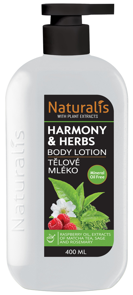 Naturalis tělové mléko - Harmony & Herbs 400 ml