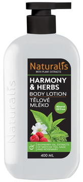 Naturalis tělové mléko - Harmony & Herbs 400 ml