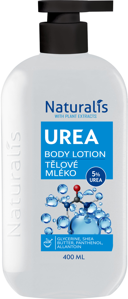 Naturalis tělové mléko - Urea 400 ml