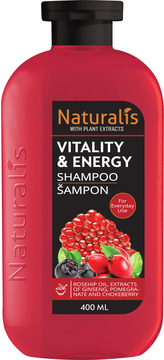 Naturalis šampon Vitality & Energy 400 ml