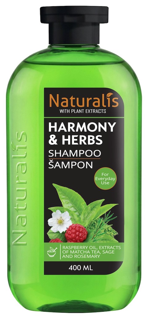 Naturalis šampon Harmony & Herbs 400 ml