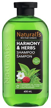 Naturalis šampon Harmony & Herbs 400 ml