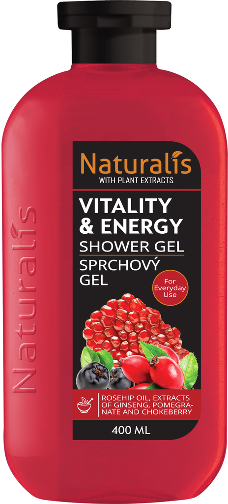 Naturalis sprchový gel - Vitality & Energy 400 ml