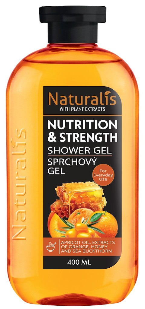 Naturalis sprchový gel - Nutrition & Strength 400 ml