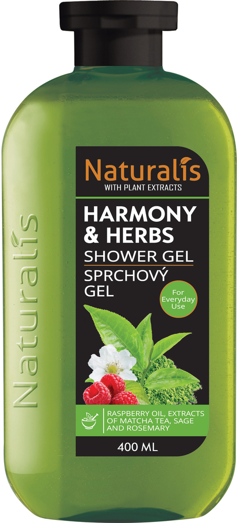 Naturalis sprchový gel - Harmony & Herbs 400 ml